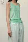 BASERANGE Trousers Portugal BAS-TRHU-CO-SU24-KAL MINT TRHU-CO-SP24